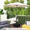 3-in-1 Multi-functional Design Outdoor Fill-able Umbrella Base With Table Tray